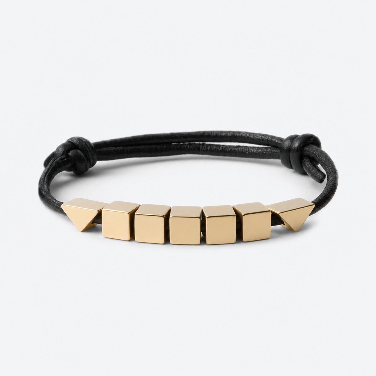 Black Leather Bracelet, photo 1
