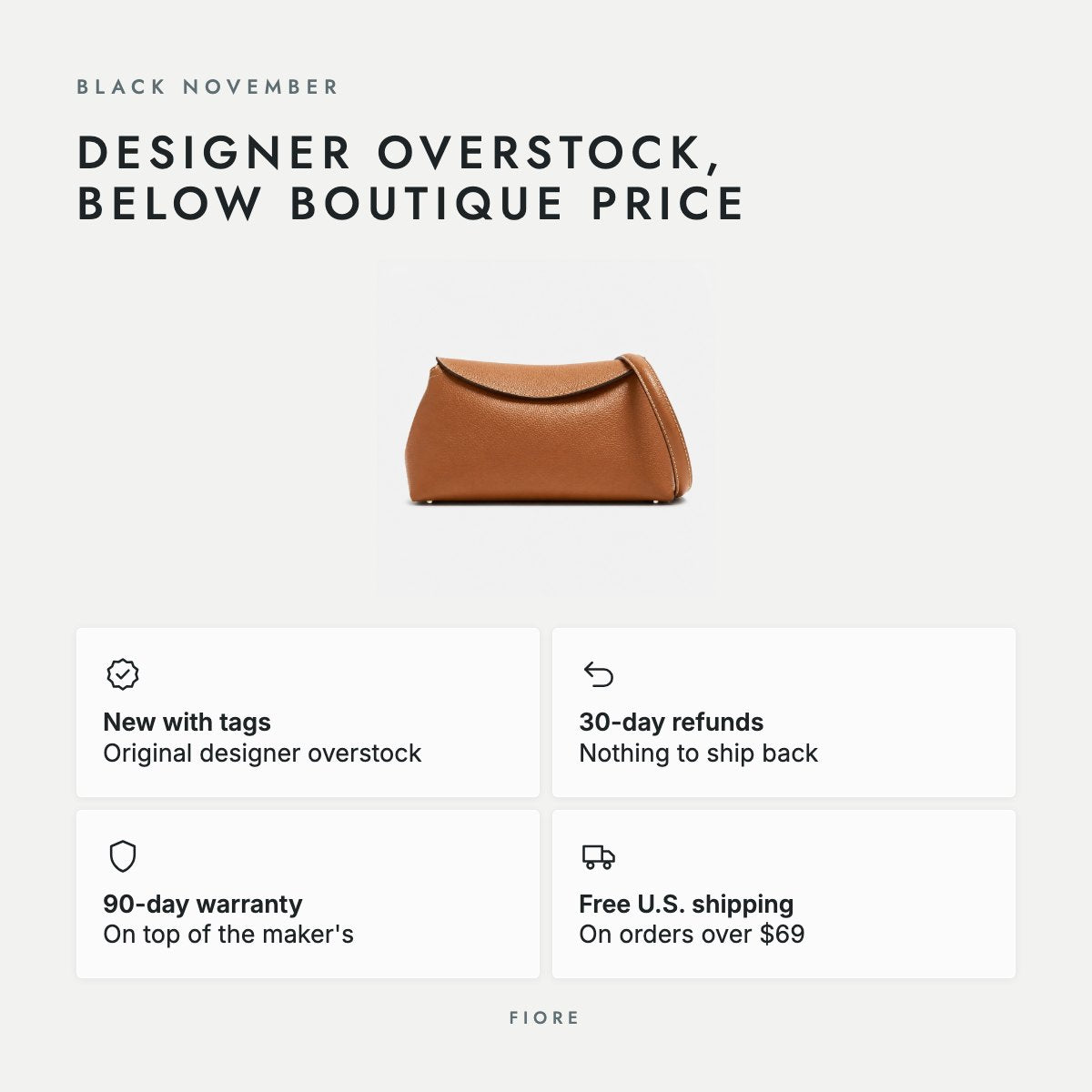 Brown Leather Shoulder Bag, photo 5