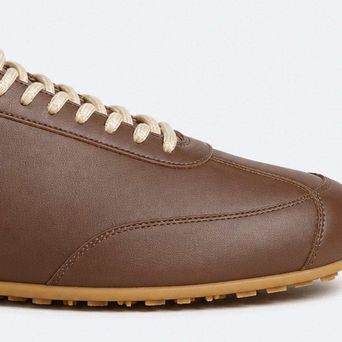 Brown Leather Trainers, photo 3