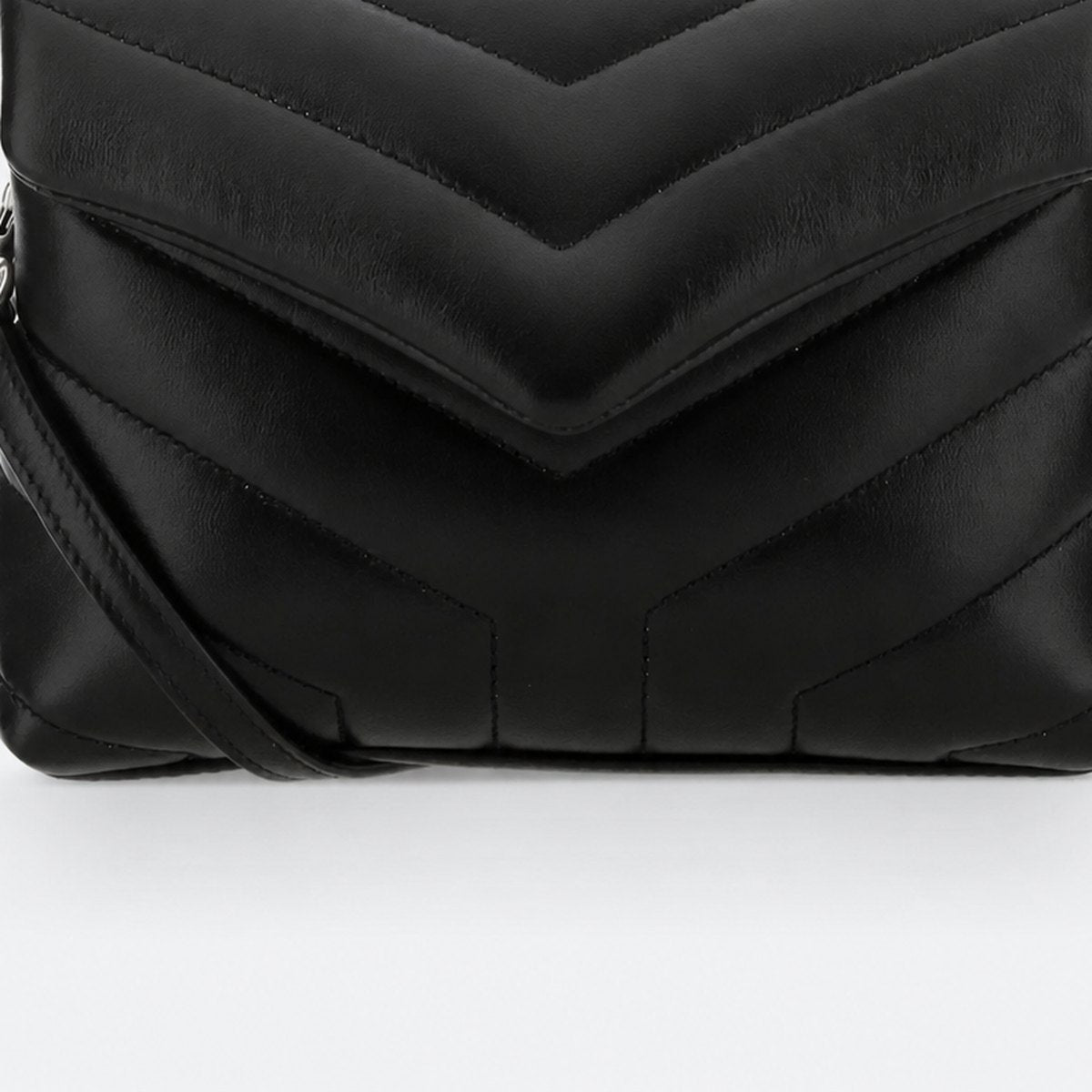 Mini Black Quilted Leather Crossbody Bag, photo 3