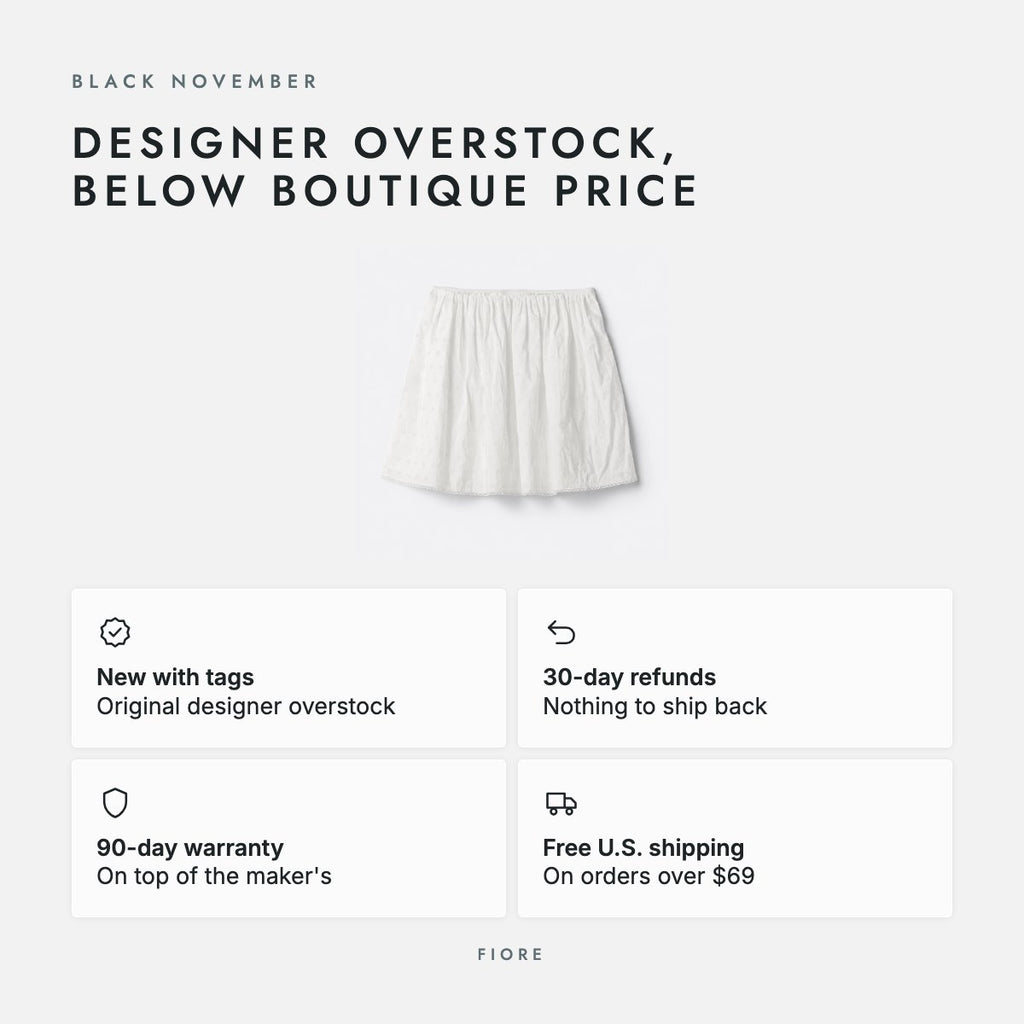White Cotton Skirt, photo 5