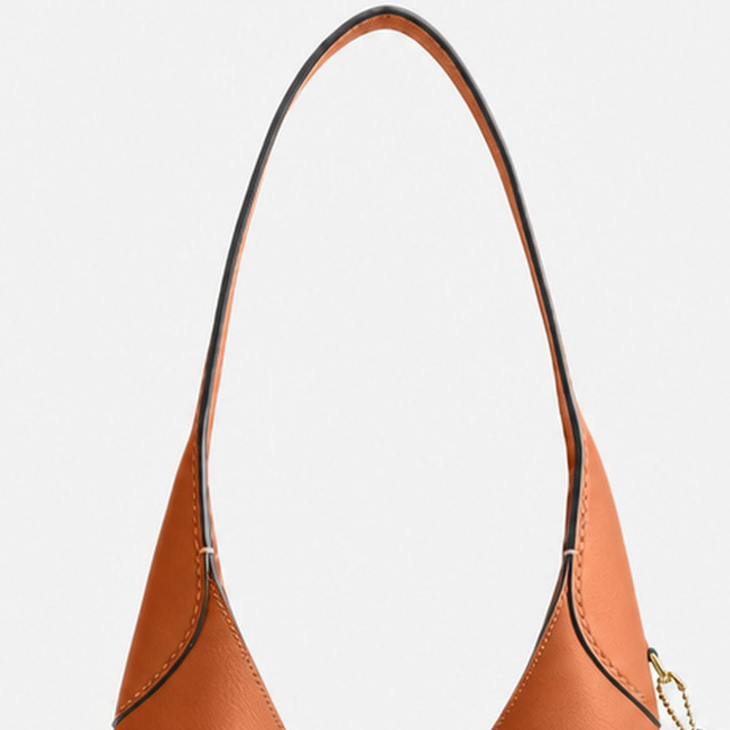 Toffee Grain Leather Hobo Shoulder Bag, photo 2