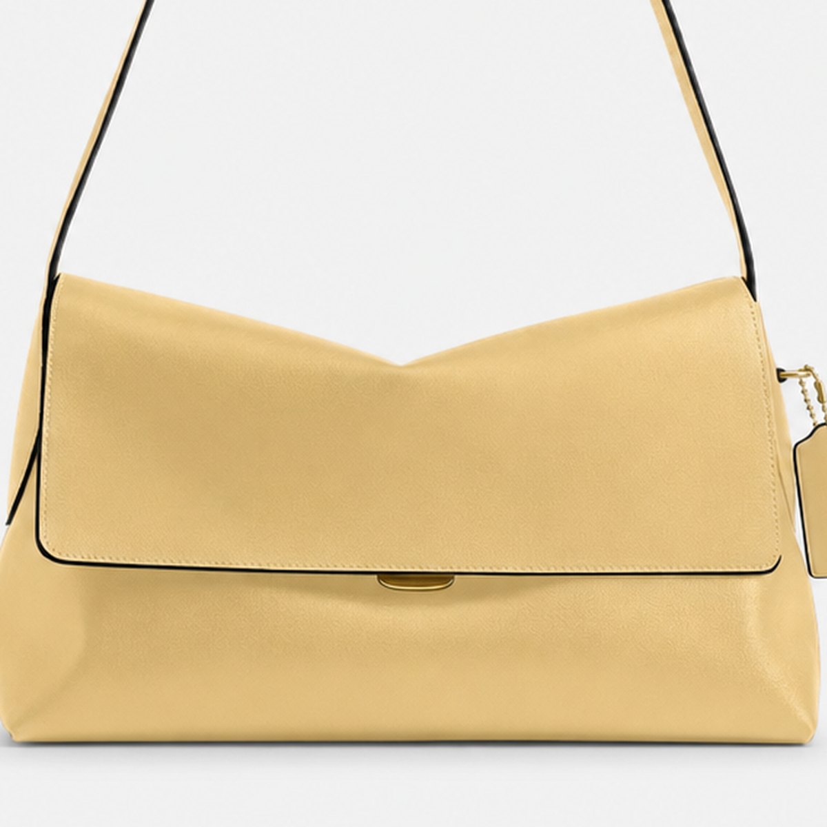 Vanilla Grain Leather Shoulder Bag, photo 3
