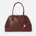 Briarwood Leather Bowling Bag, photo 1