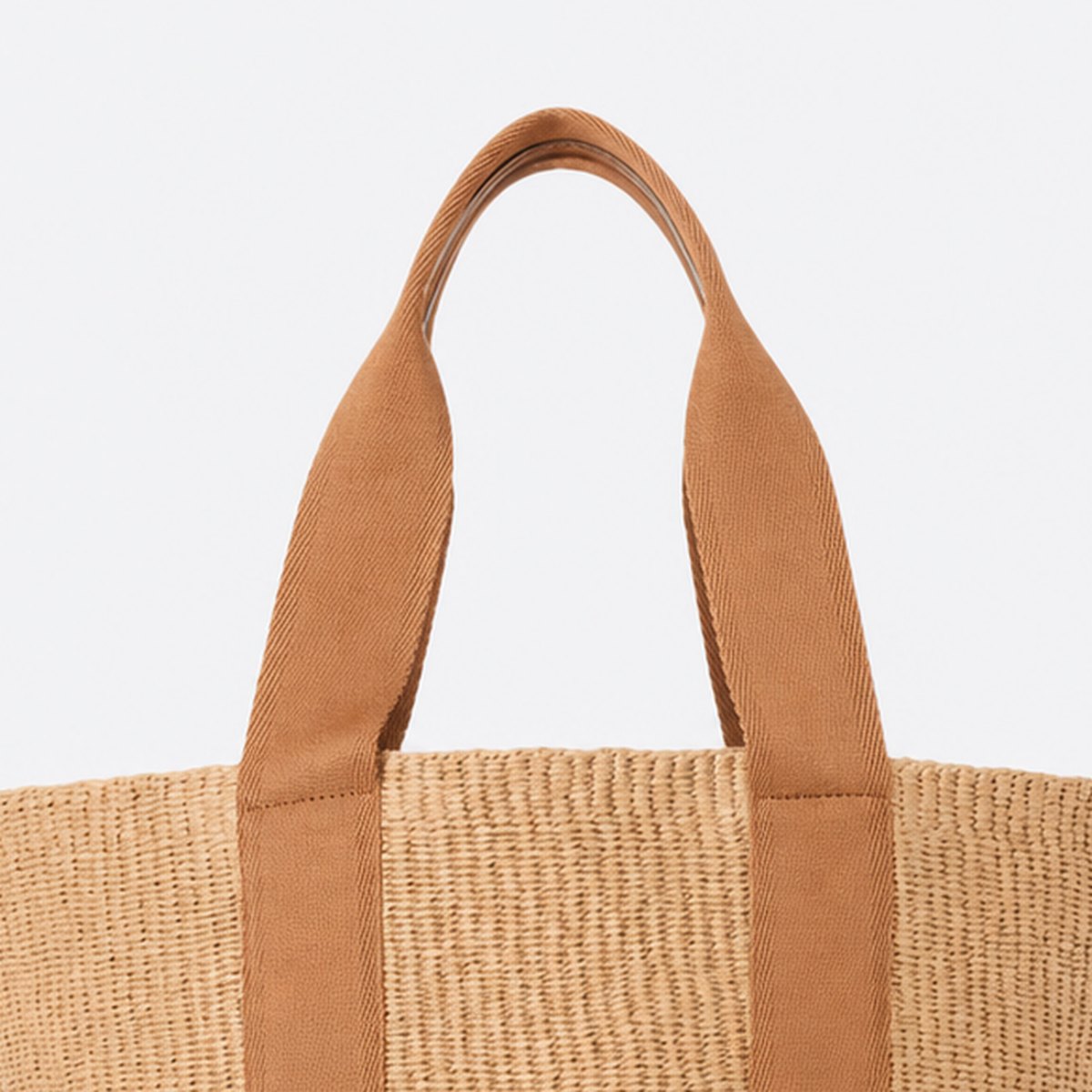 Beige Leather Tote Bag, photo 2