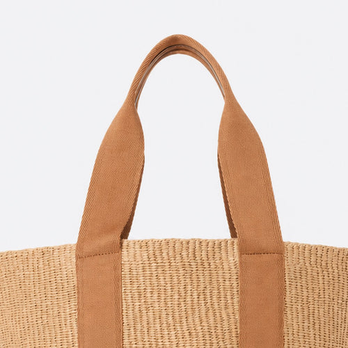 Beige Leather Tote Bag, photo 2