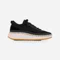 Black Leather Trainers, photo 1