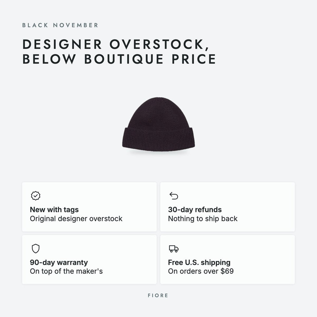 Black Cashmere Beanie, photo 5