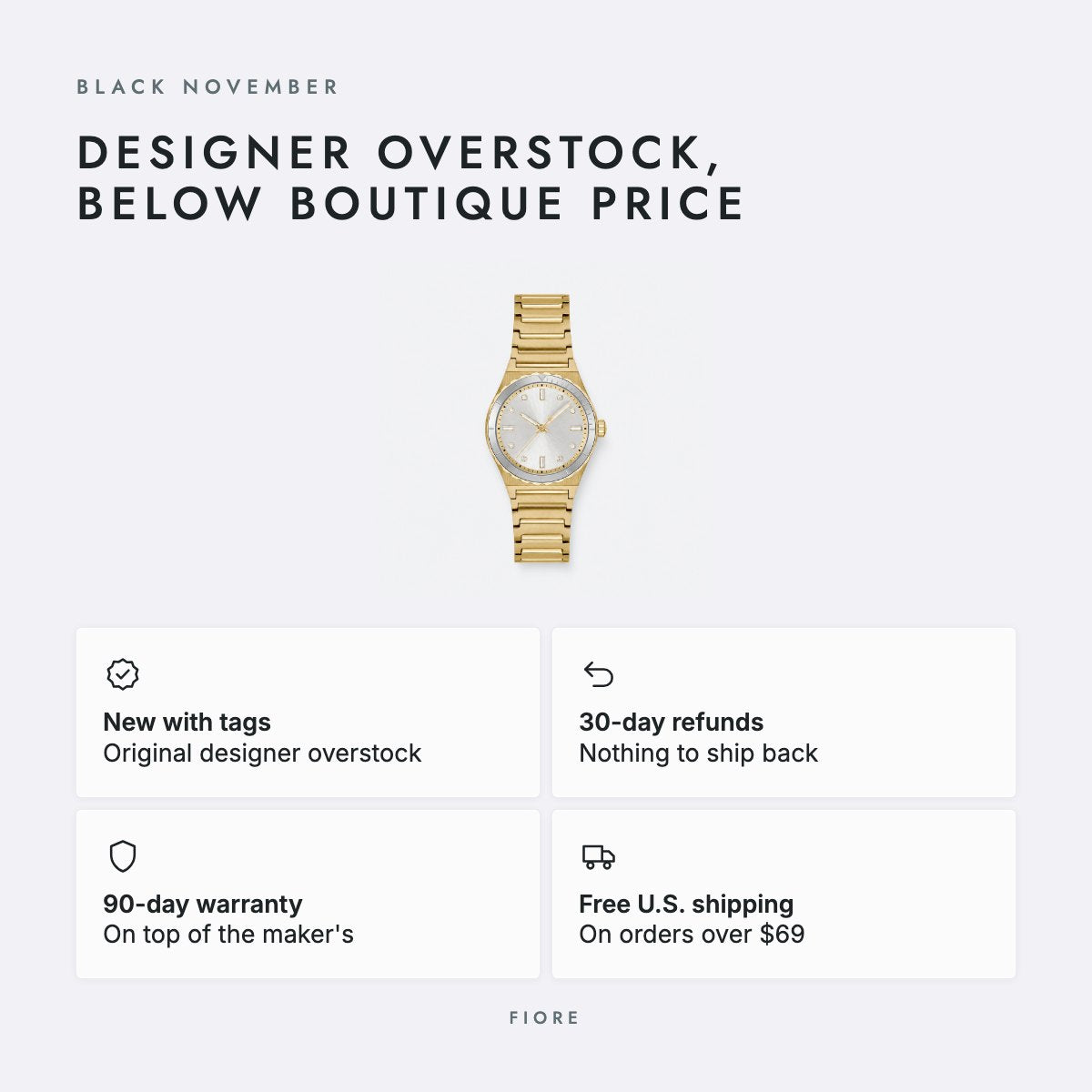 Gold-tone 32mm Watch, photo 5
