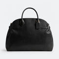 Black Grain Leather Carryall Bag, photo 1