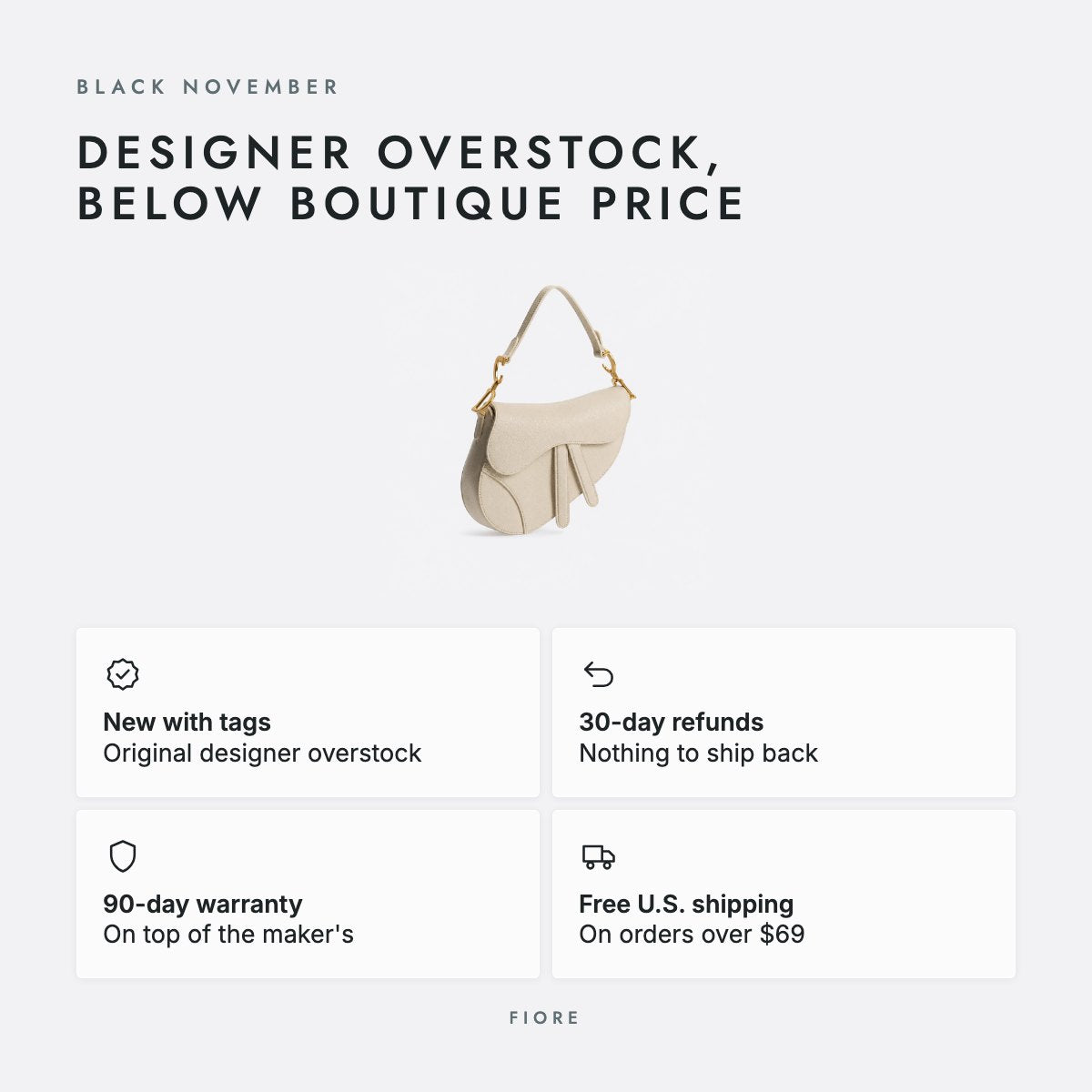 Small Cream Grained Calfskin Top-Handle Bag, photo 5