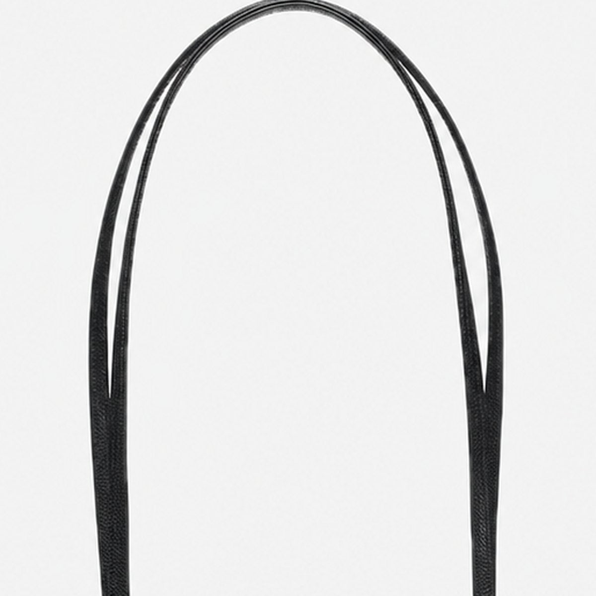 Black Grained Calfskin Flap Bag, photo 2