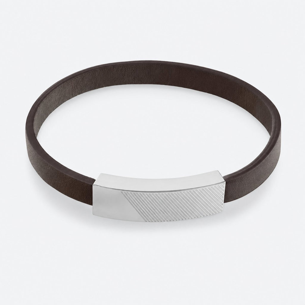 Brown Leather Bracelet, photo 1