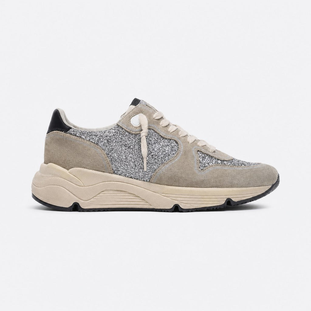 Grey Leather Trainers, photo 1