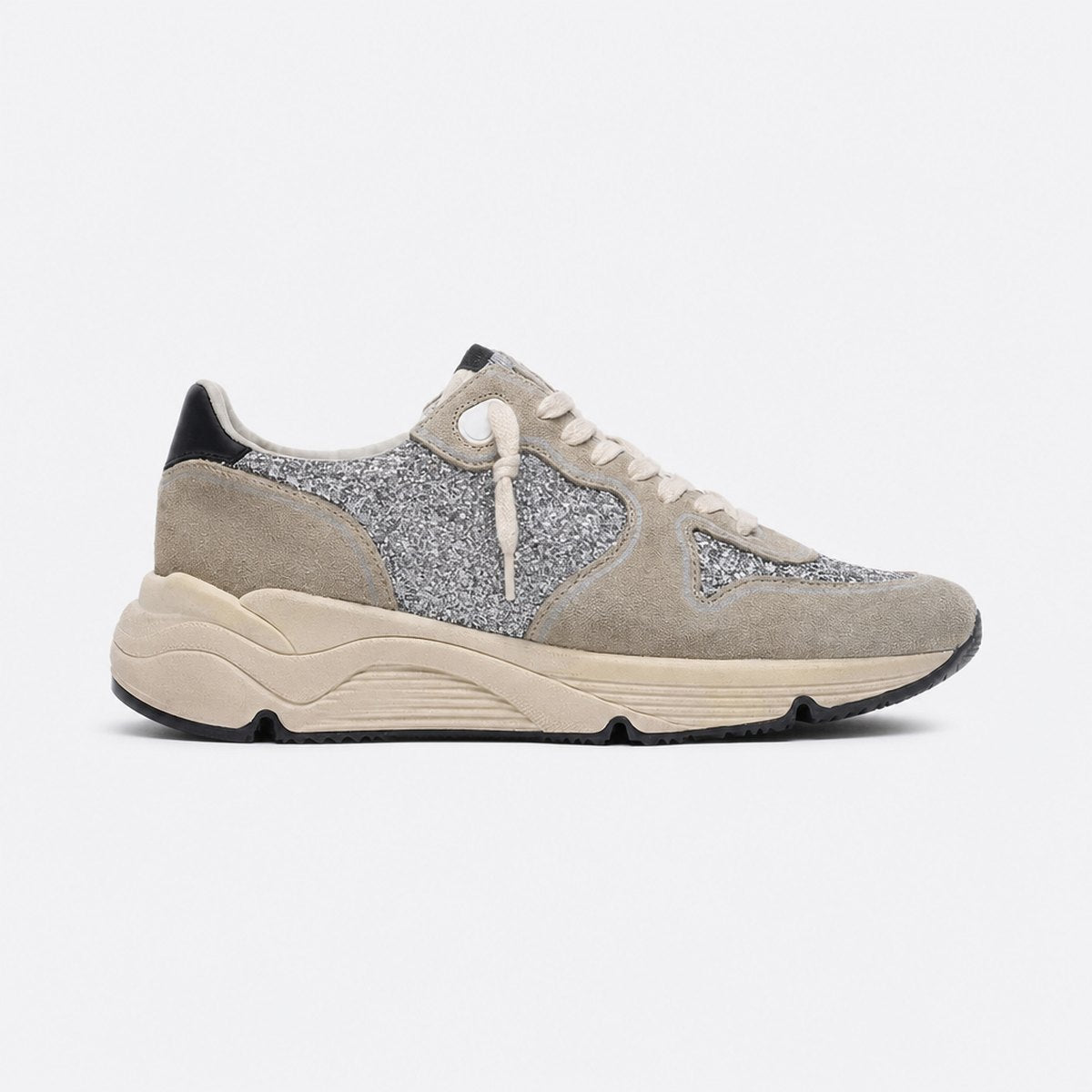 Grey Leather Trainers, photo 1