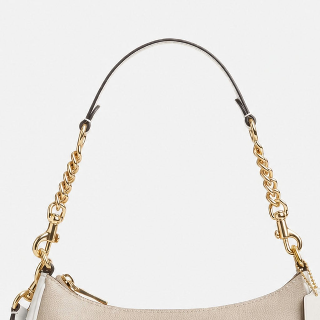 Sand and Chalk Coated Canvas Shoulder Bag, photo 2