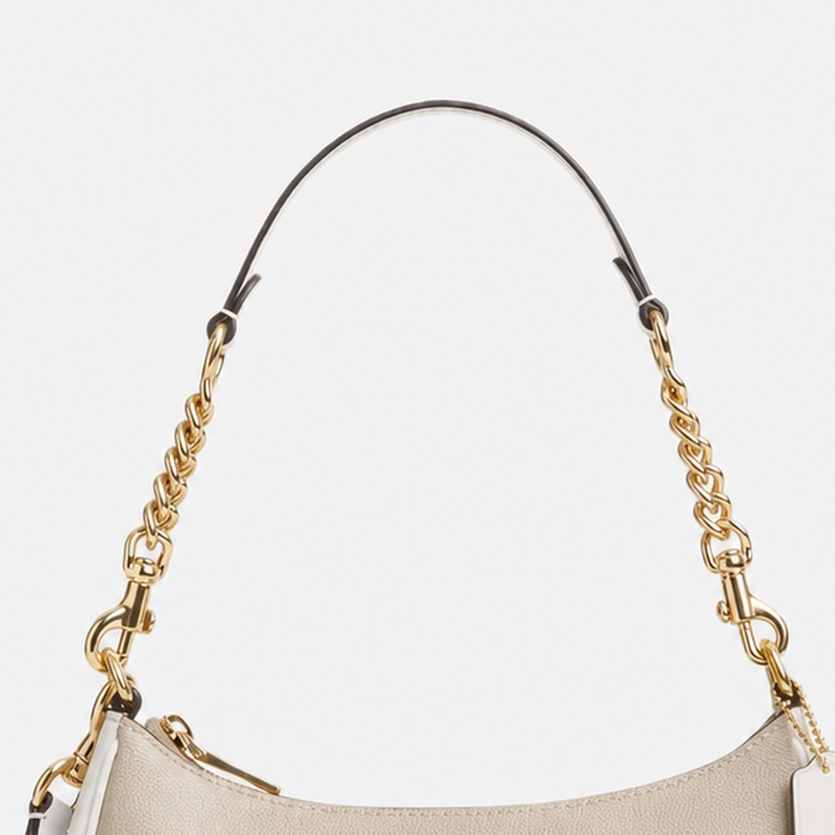 Sand and Chalk Coated Canvas Shoulder Bag, photo 2