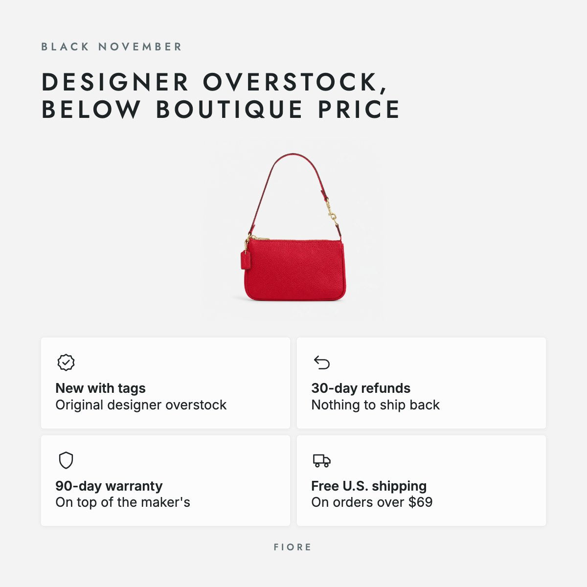 Carnation Red Pebble Leather Mini Shoulder Bag, photo 5