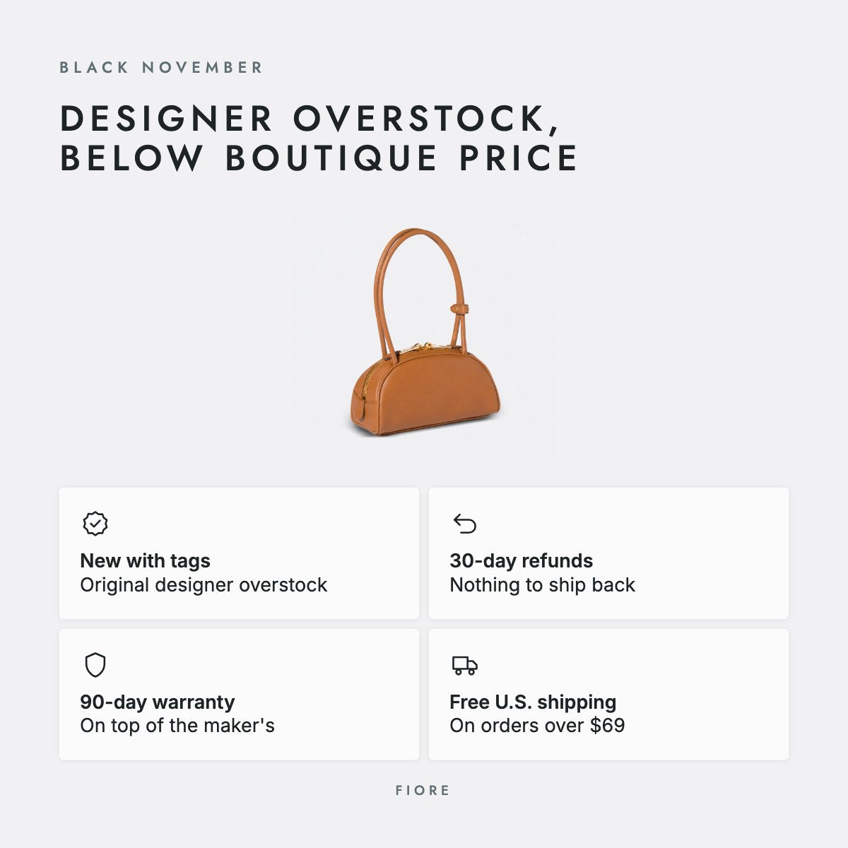 Brown Cotton Shoulder Bag, photo 5