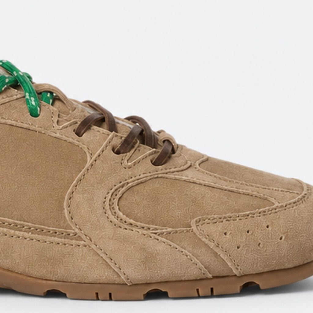 Beige Suede Sneakers, photo 3