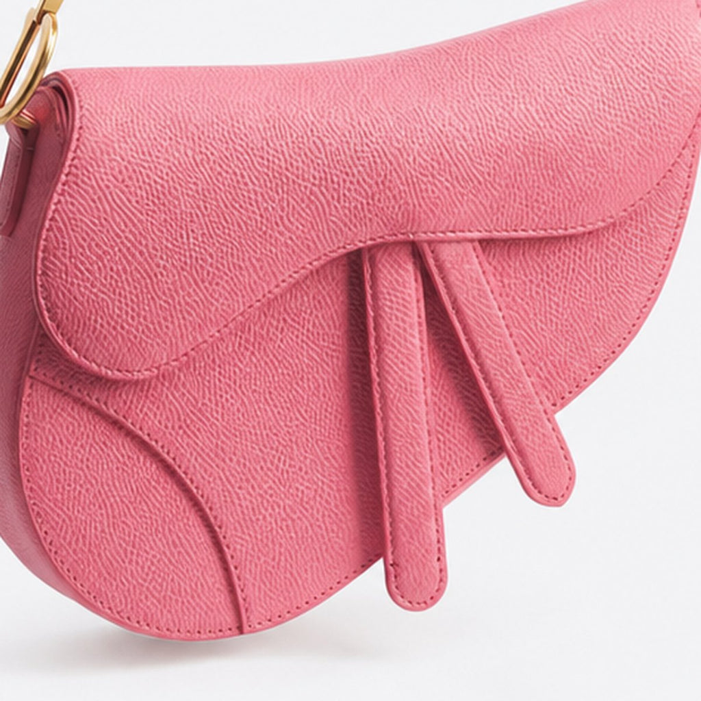 Small Pink Grained Calfskin Top-Handle Bag, photo 3