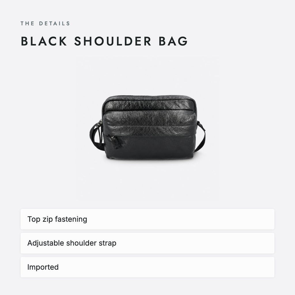 Black Shoulder Bag, photo 4