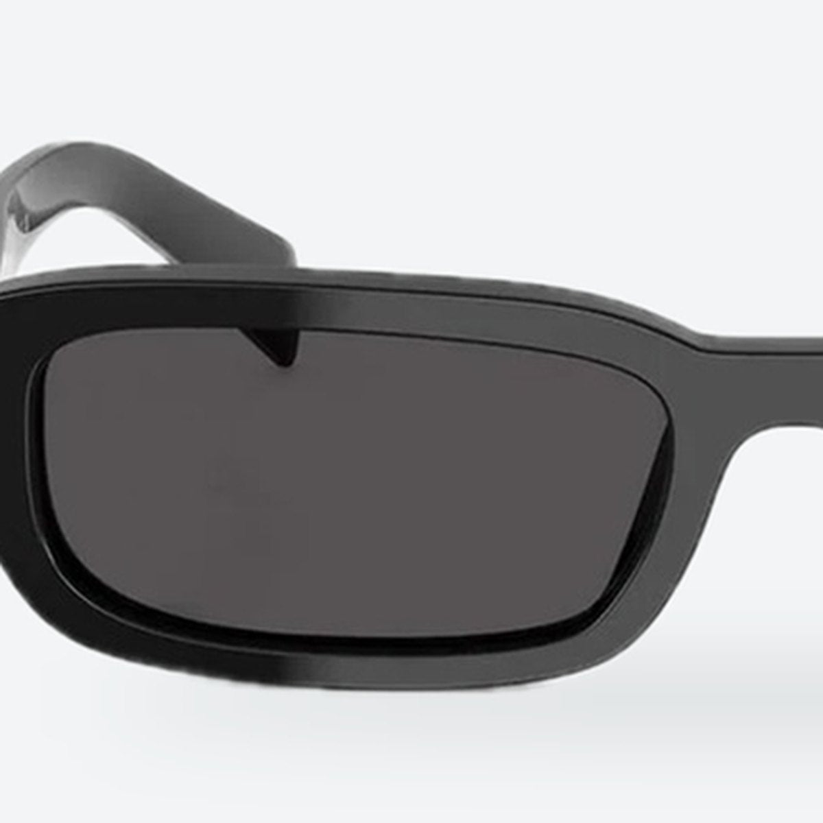 Black Rectangular Acetate Sunglasses, photo 2