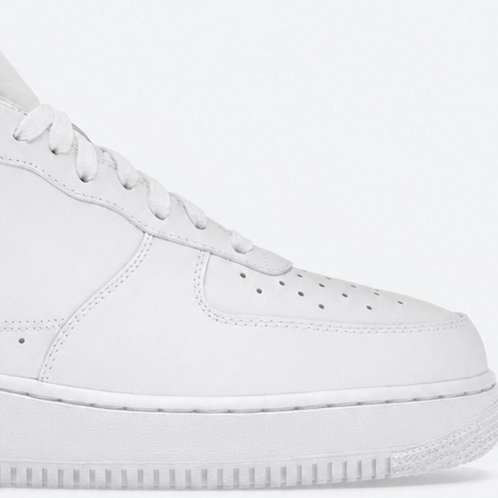 White Leather Low-Top Sneakers, photo 3