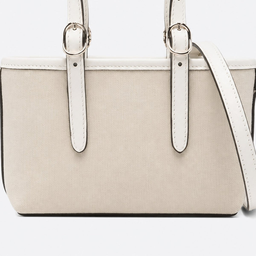 Beige Canvas Mini Bag, photo 3