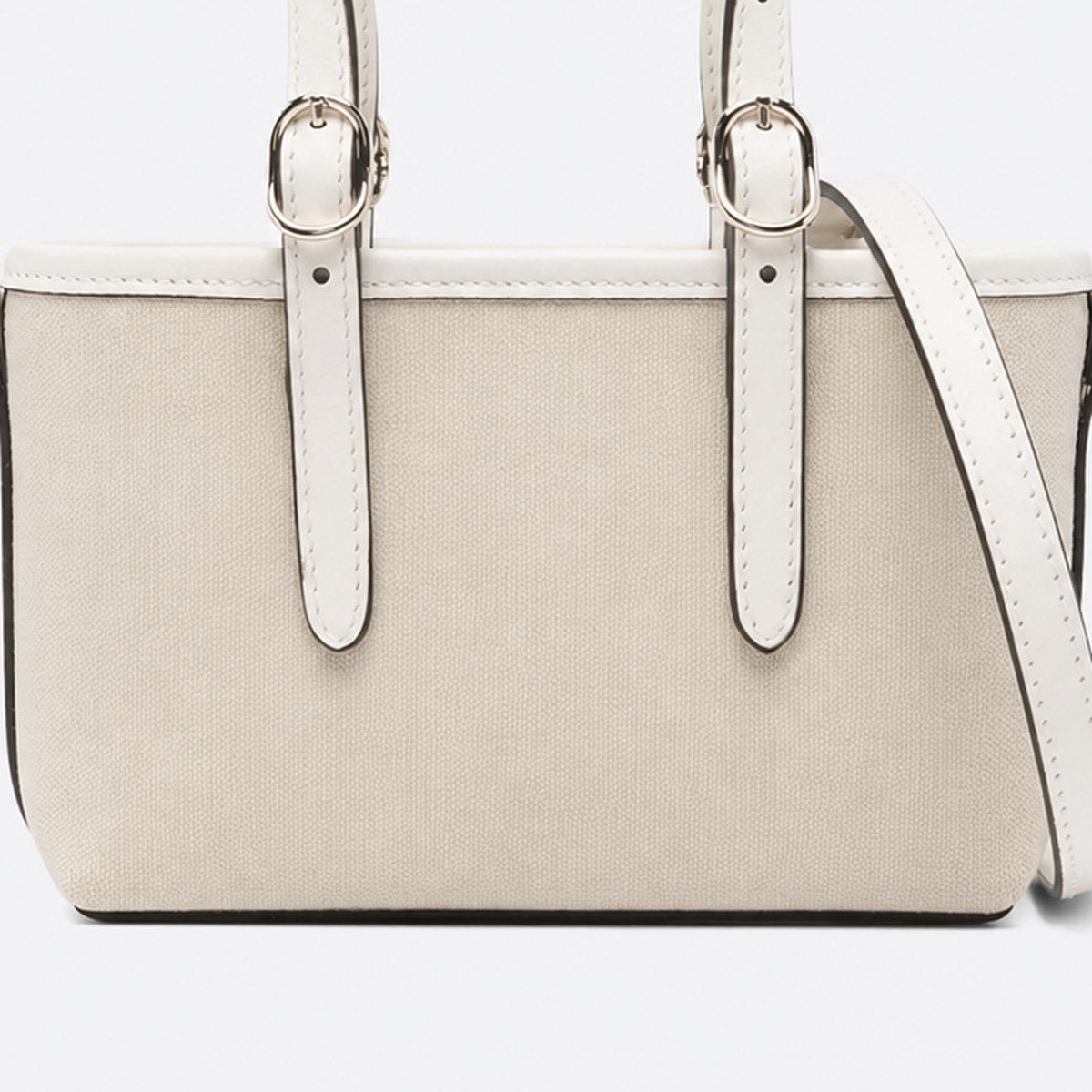 Beige Canvas Mini Bag, photo 3