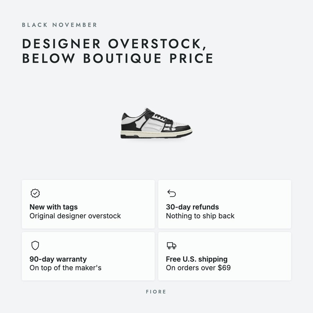 Black and White Leather Low-Top Sneakers, photo 5