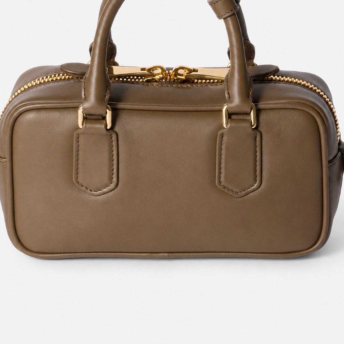 Tundra Padded Leather Top-Handle Bag, photo 3