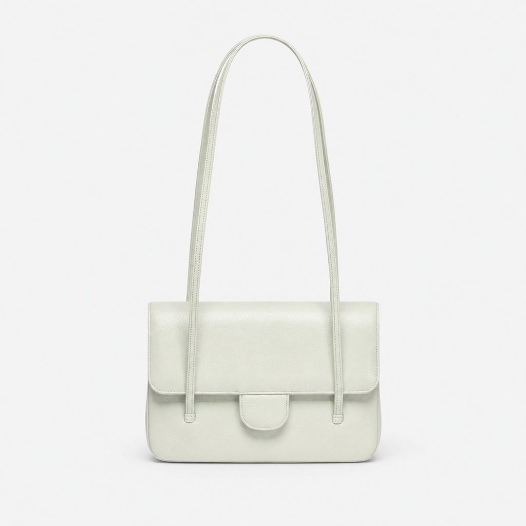 Light Green Grained Calfskin Flap Bag, photo 1