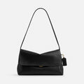 Black Grain Leather Shoulder Bag, photo 1