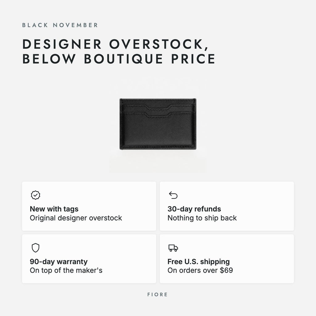 Black Leather Card Case, photo 5