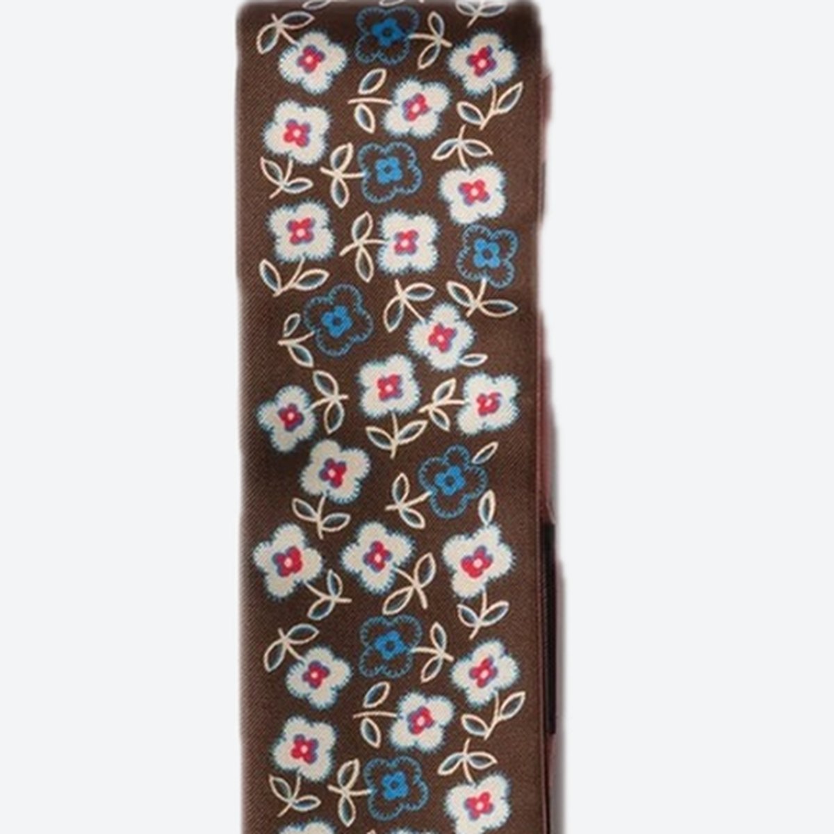 Brown Silk Scarf, photo 2