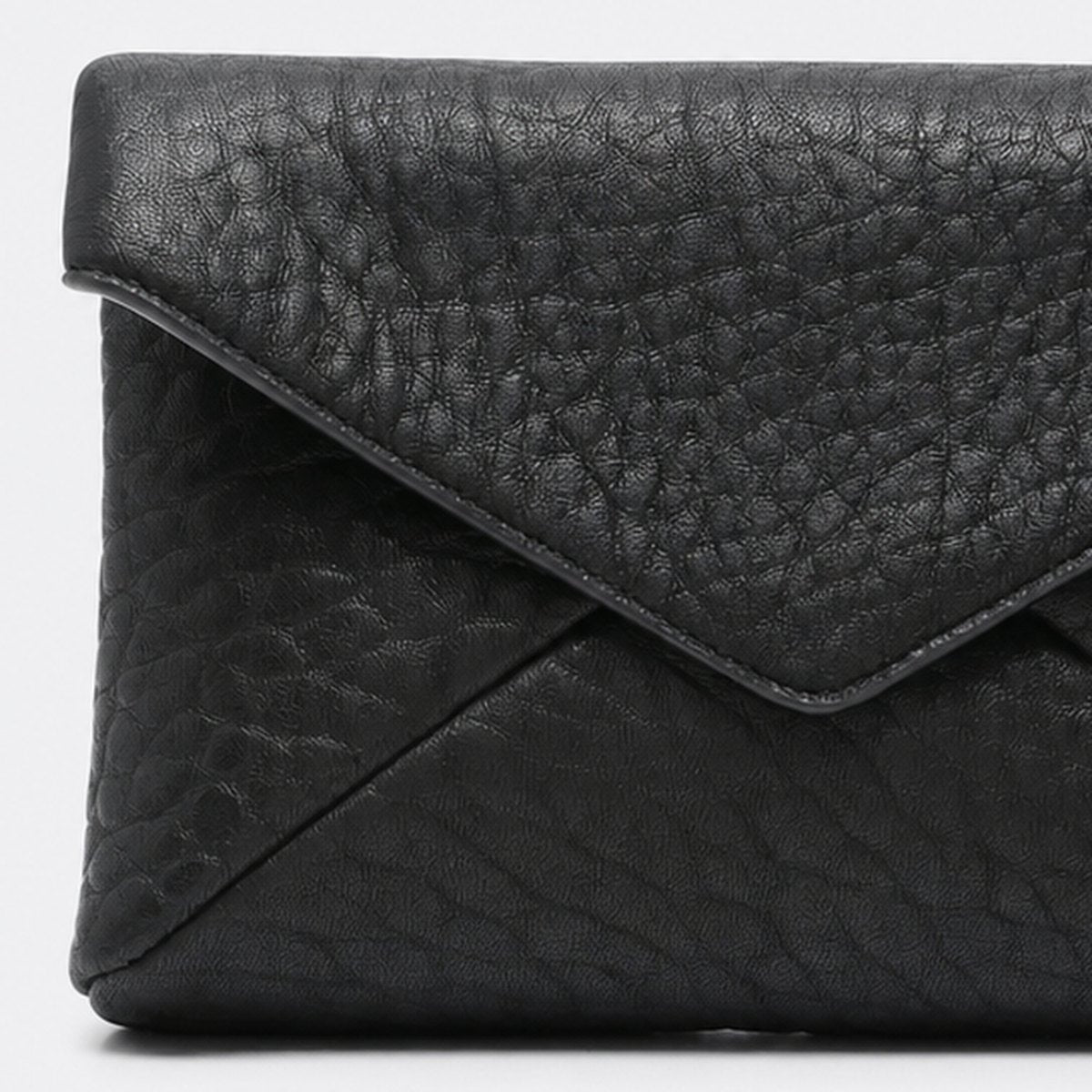 Black Leather Shoulder Bag, photo 2