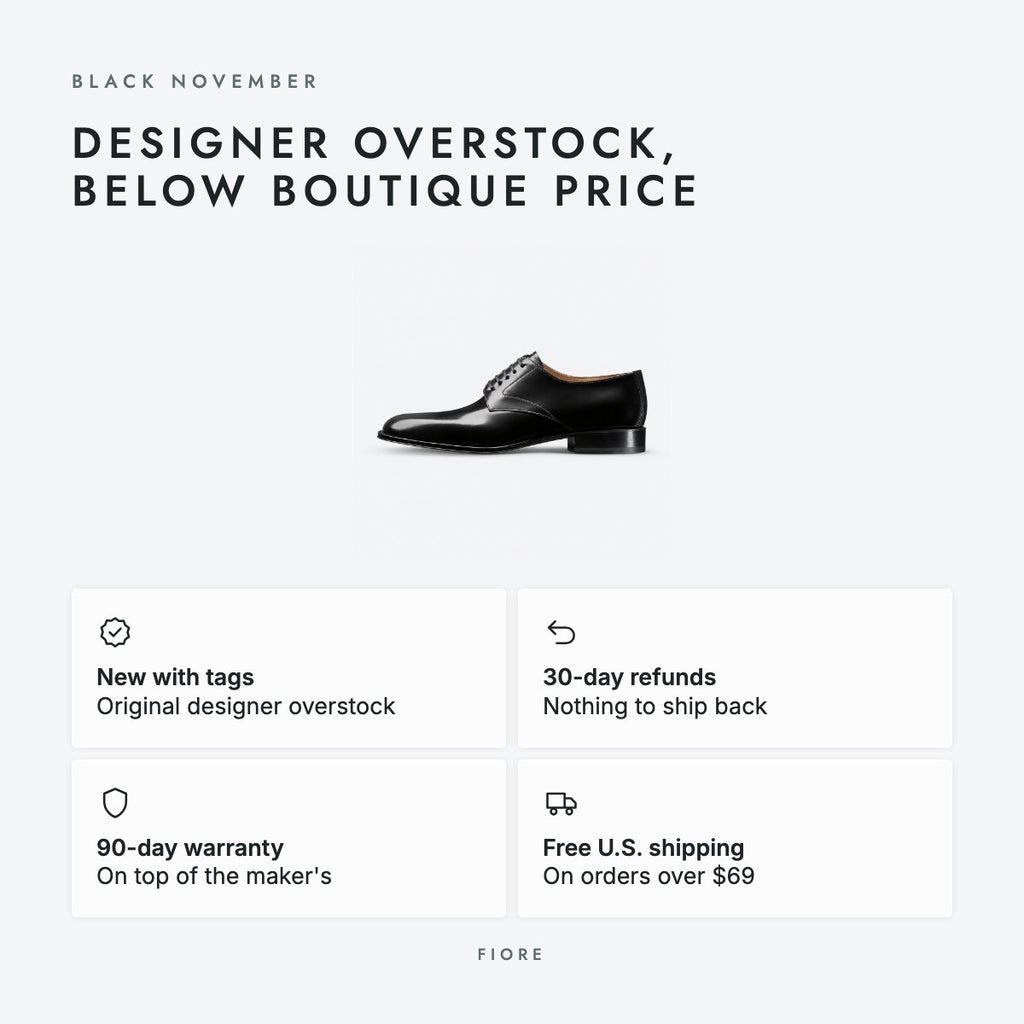 Black Calfskin Derby Shoes, photo 5