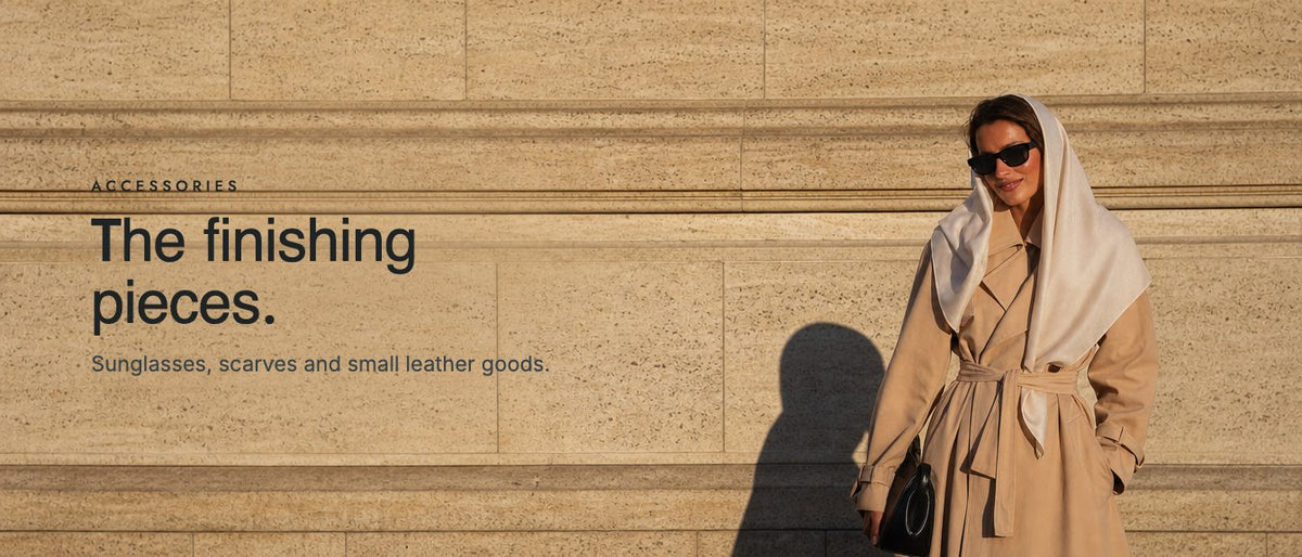Accessories: the finishing pieces