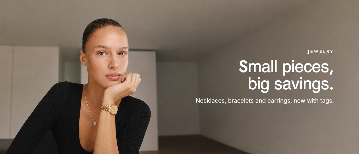 Jewelry: small pieces, big savings