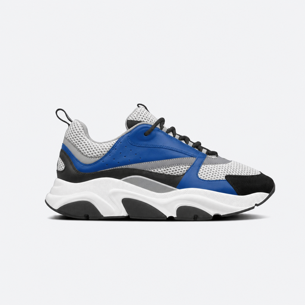 Blue / Black / Grey sneaker, pair