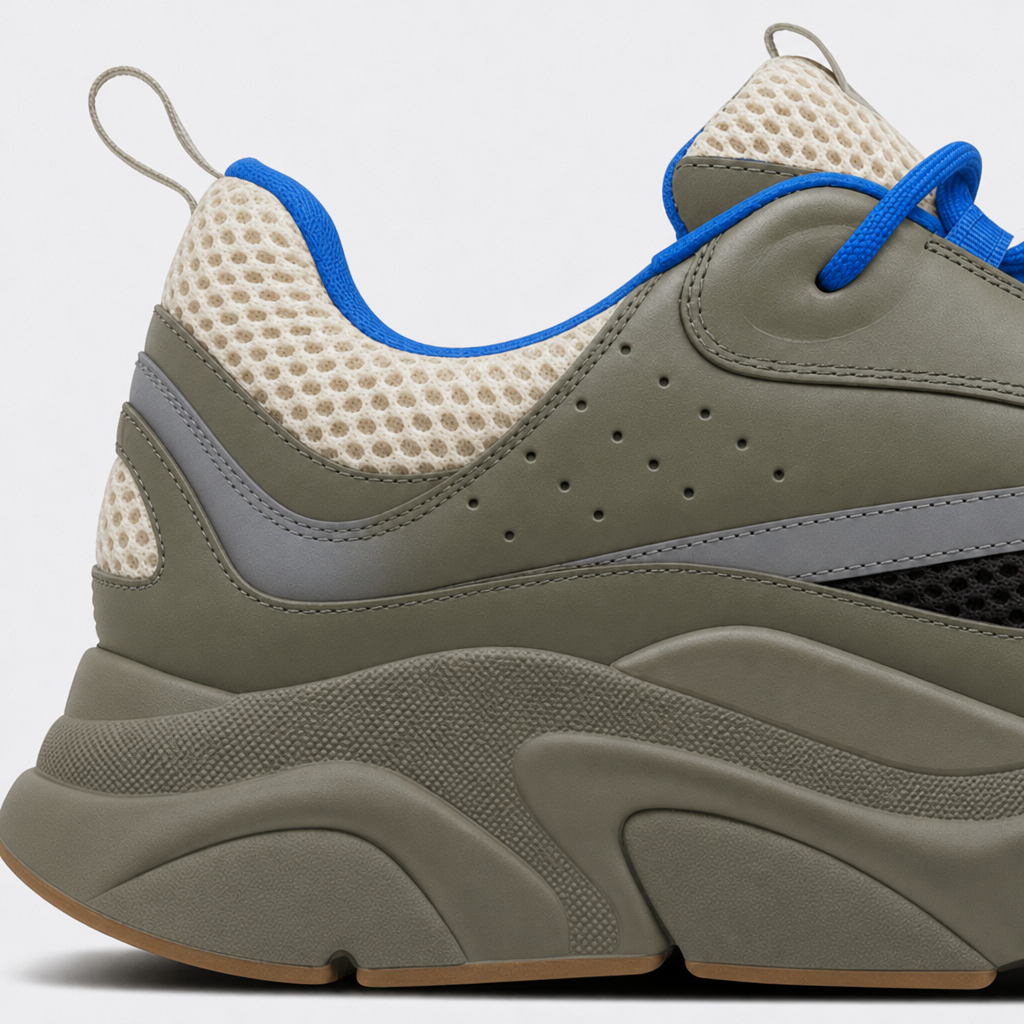 Olive / Blue